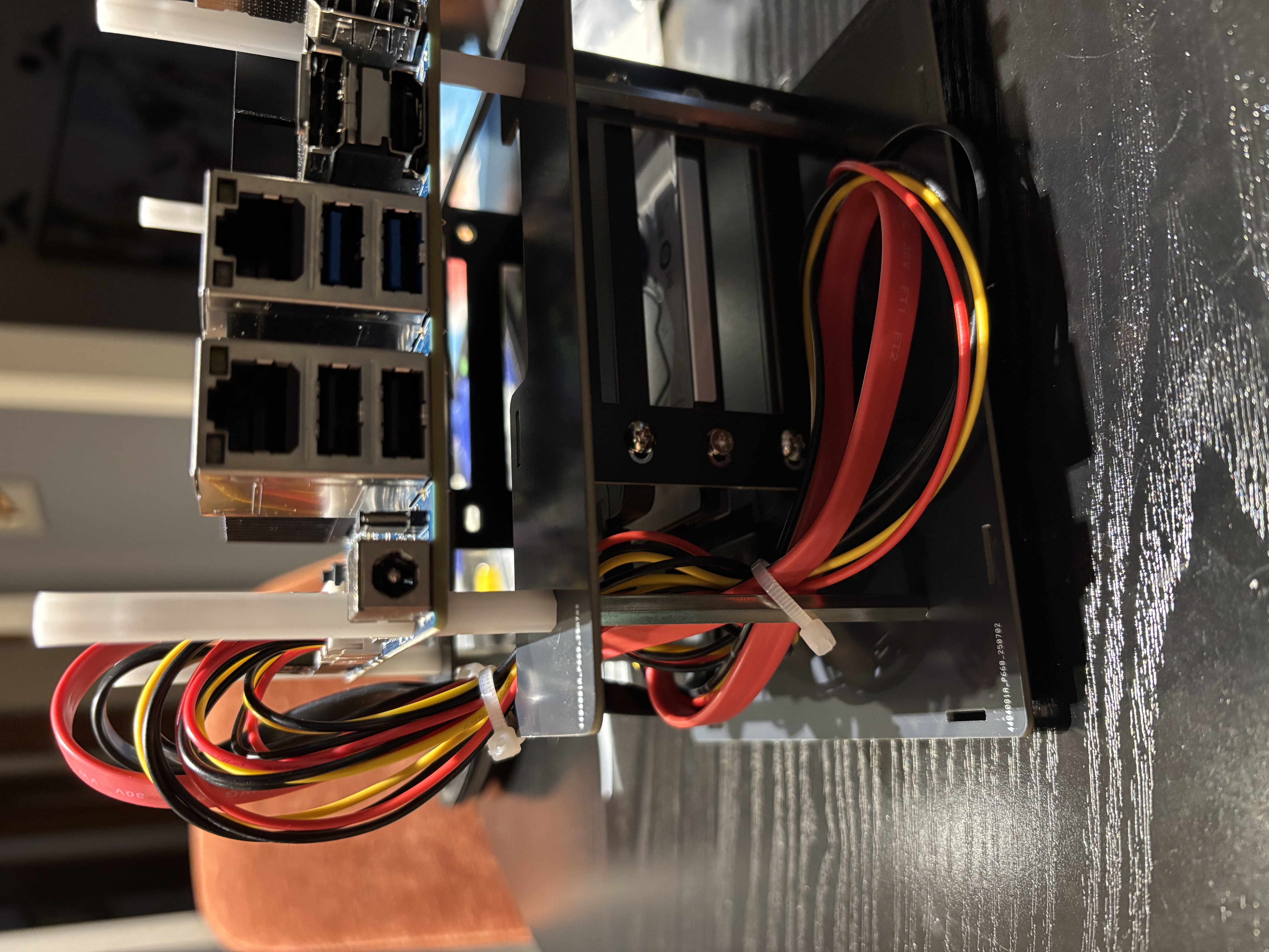 Case with drives and cables running low on space